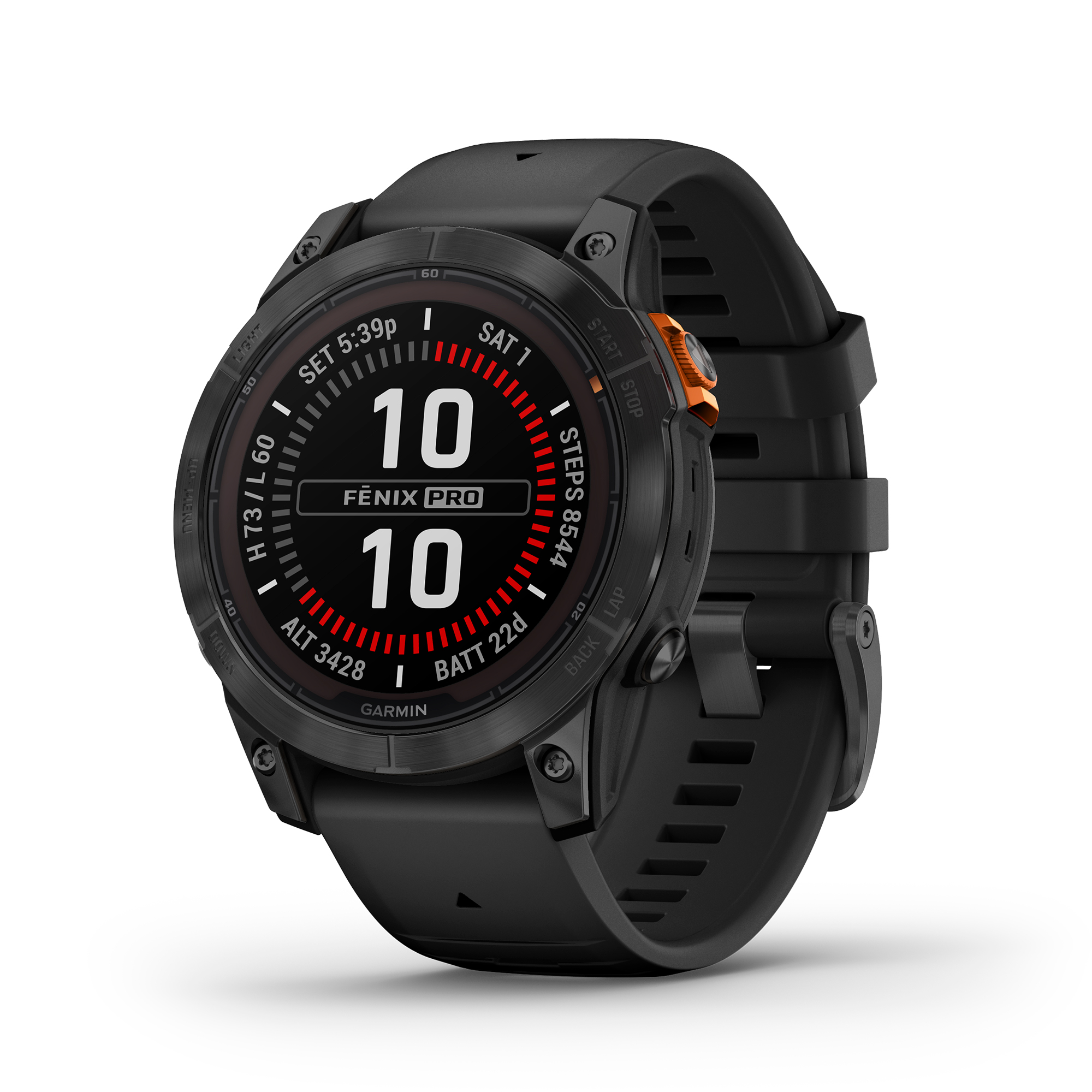 Pametna ura Garmin Fenix 7 Pro Solar črna