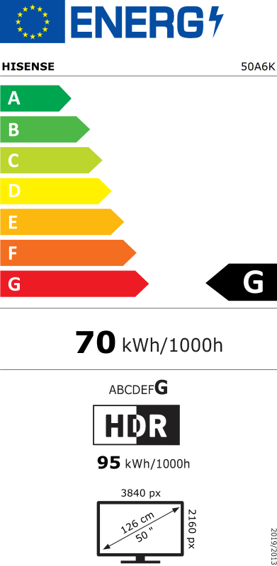 TV Hisense 50A6K