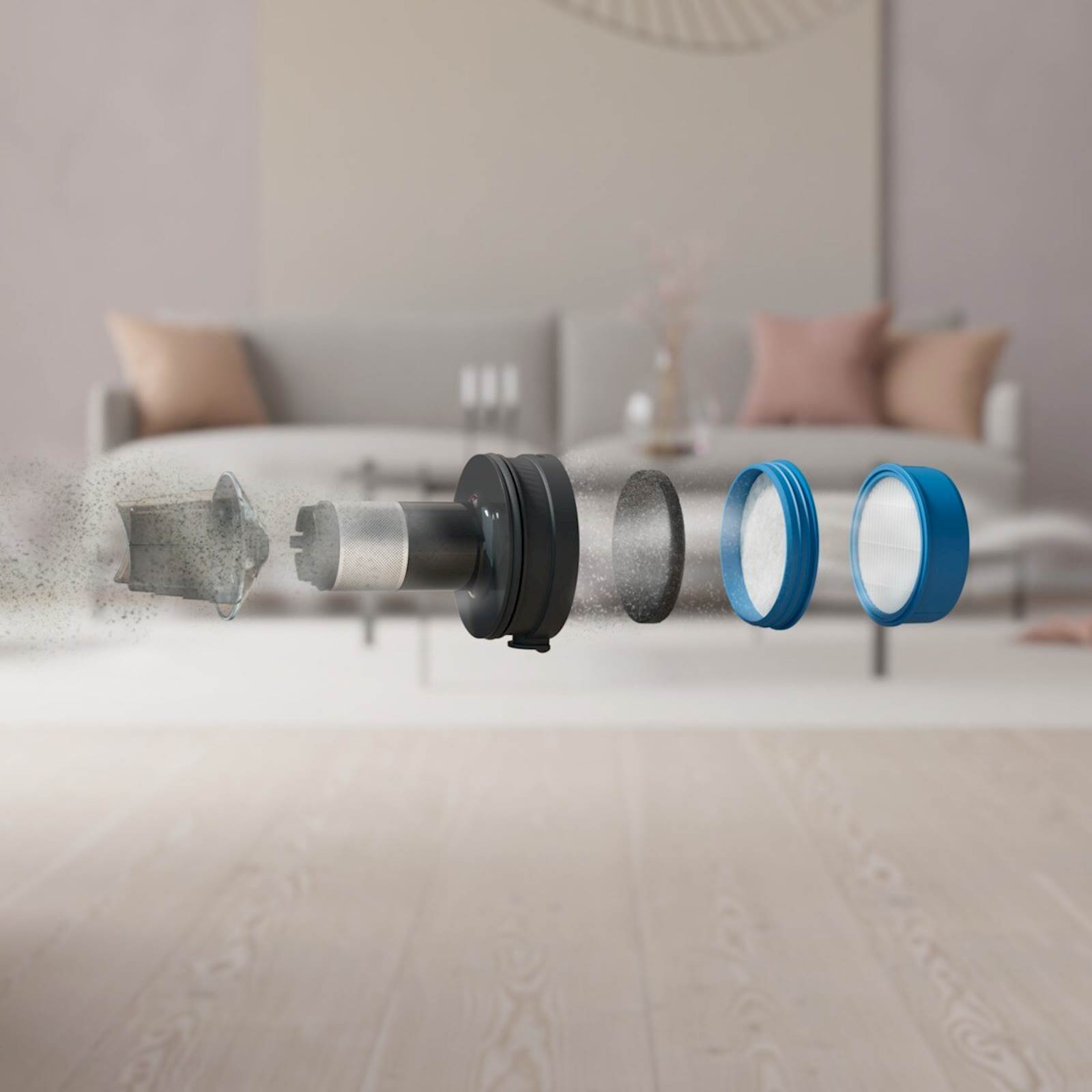 Electrolux pokončni baterijski sesalnik EP71UB14DB TurboLight