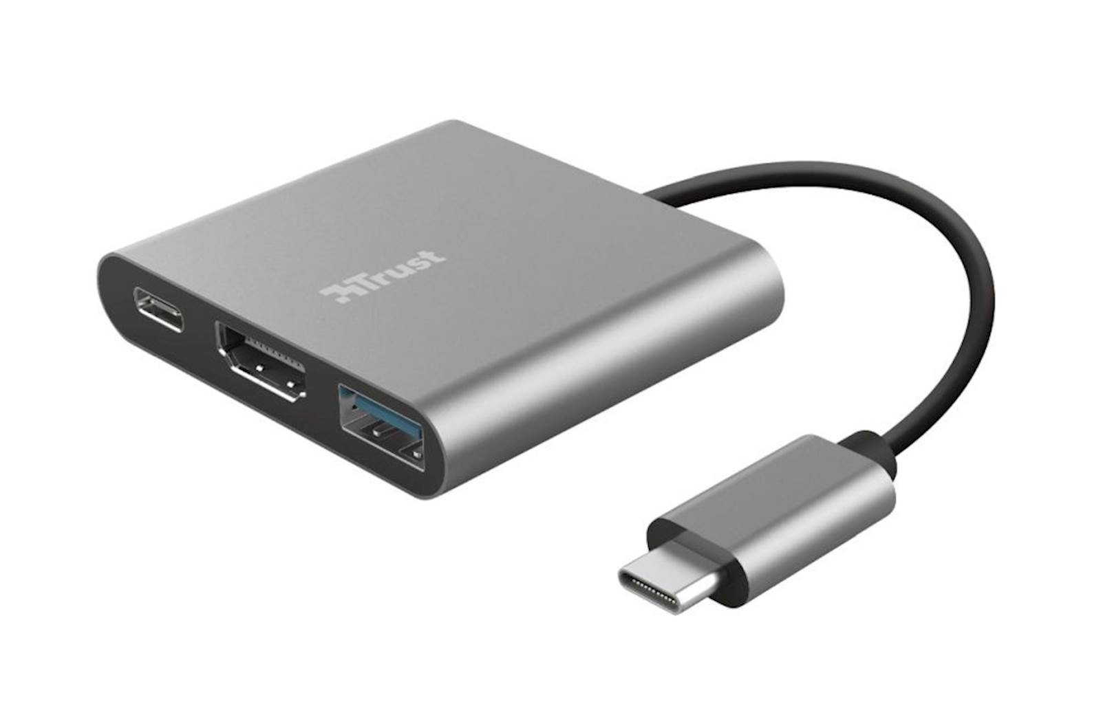 Multiport Trust Dalyx 3/1 Usb-C Adapter