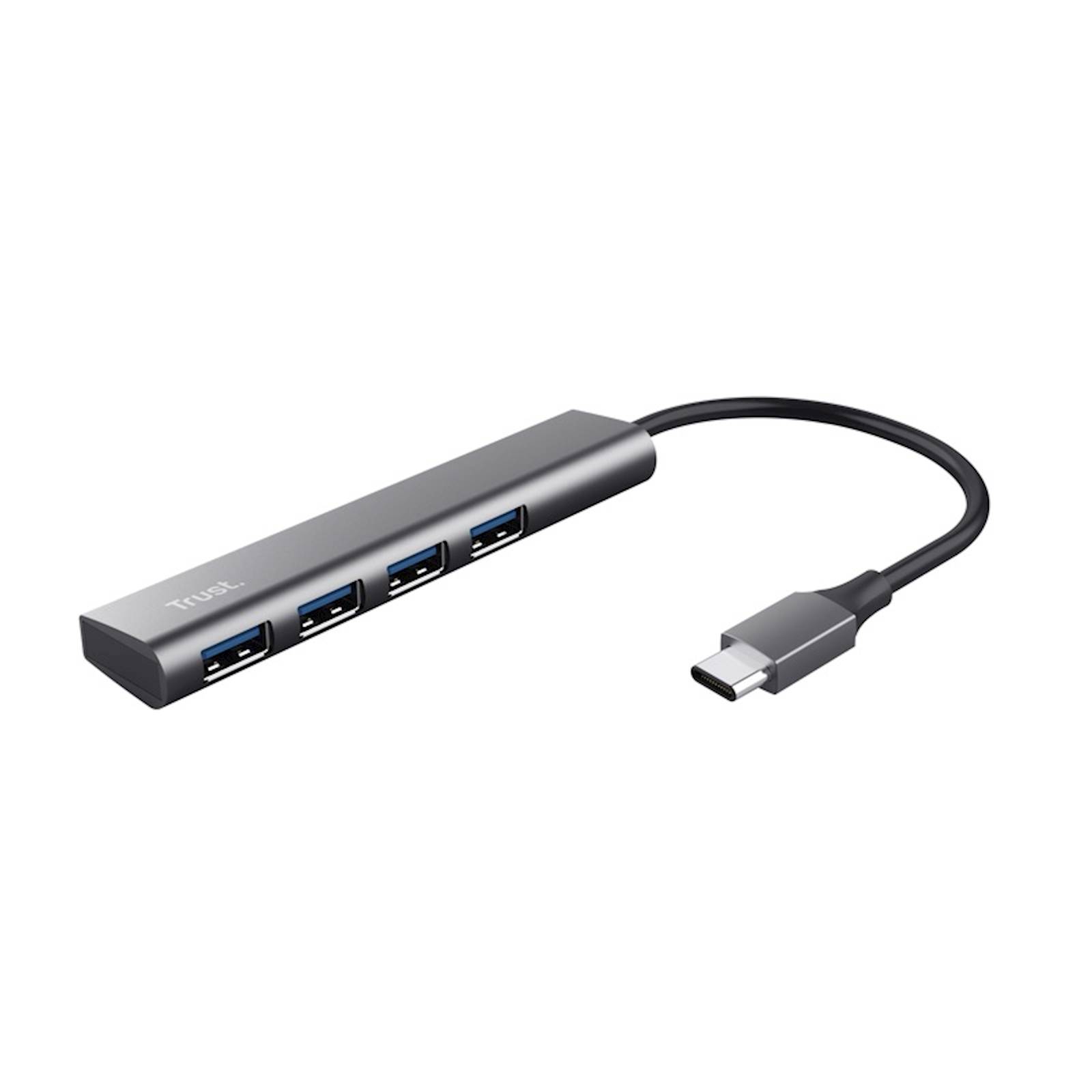 Usb-c razdelilnik Trust Halyx 4 Portni