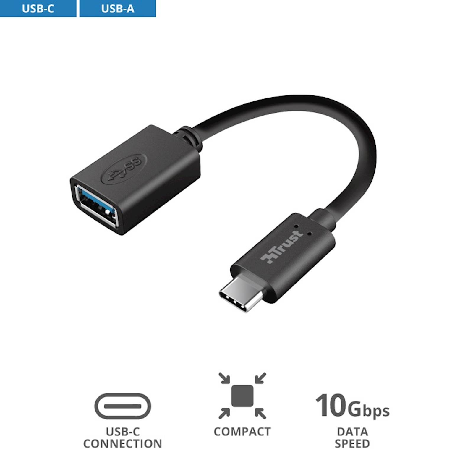 Pretvornik USB Type-C Trust USB 3.0
