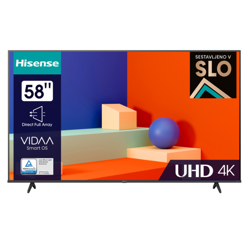 UHD TV Hisense 58A6K