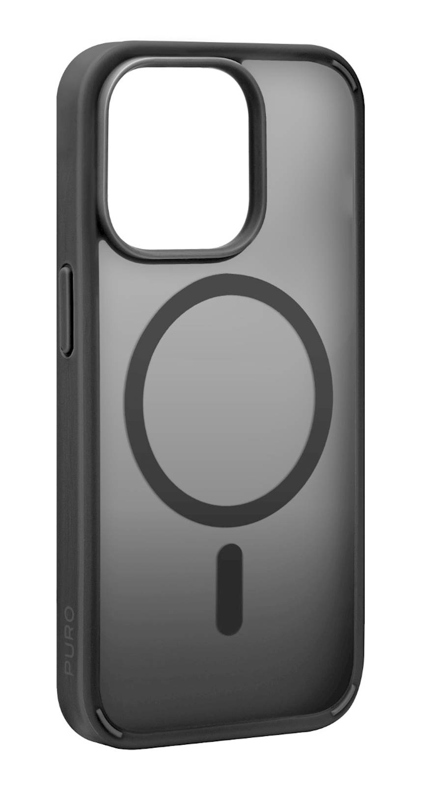 Ovitek Puro Gradient iPhone 15 Pro črn