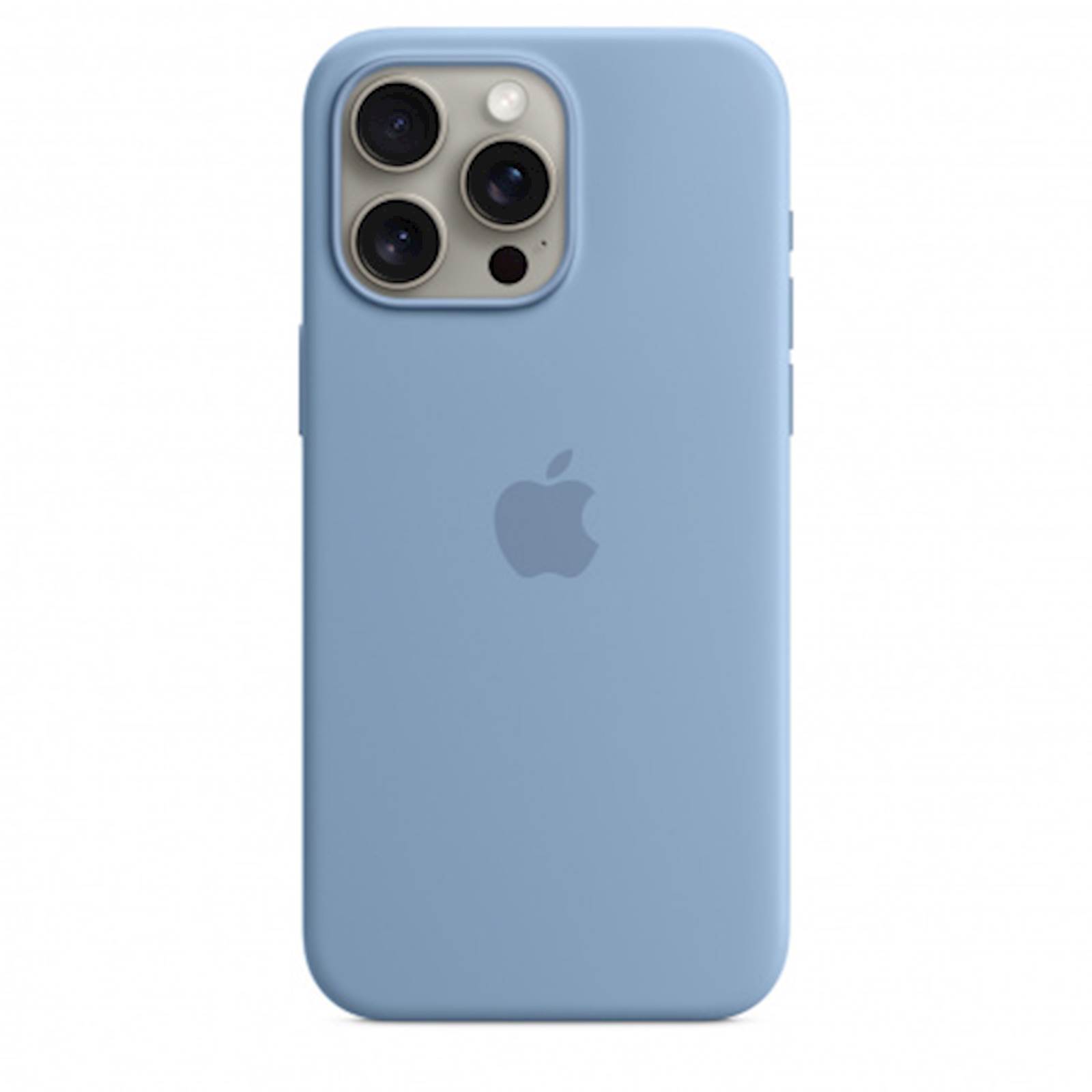 Ovitek Apple iPhone 15 Pro Max Silicone Case with MagSafe - Winter Blue
