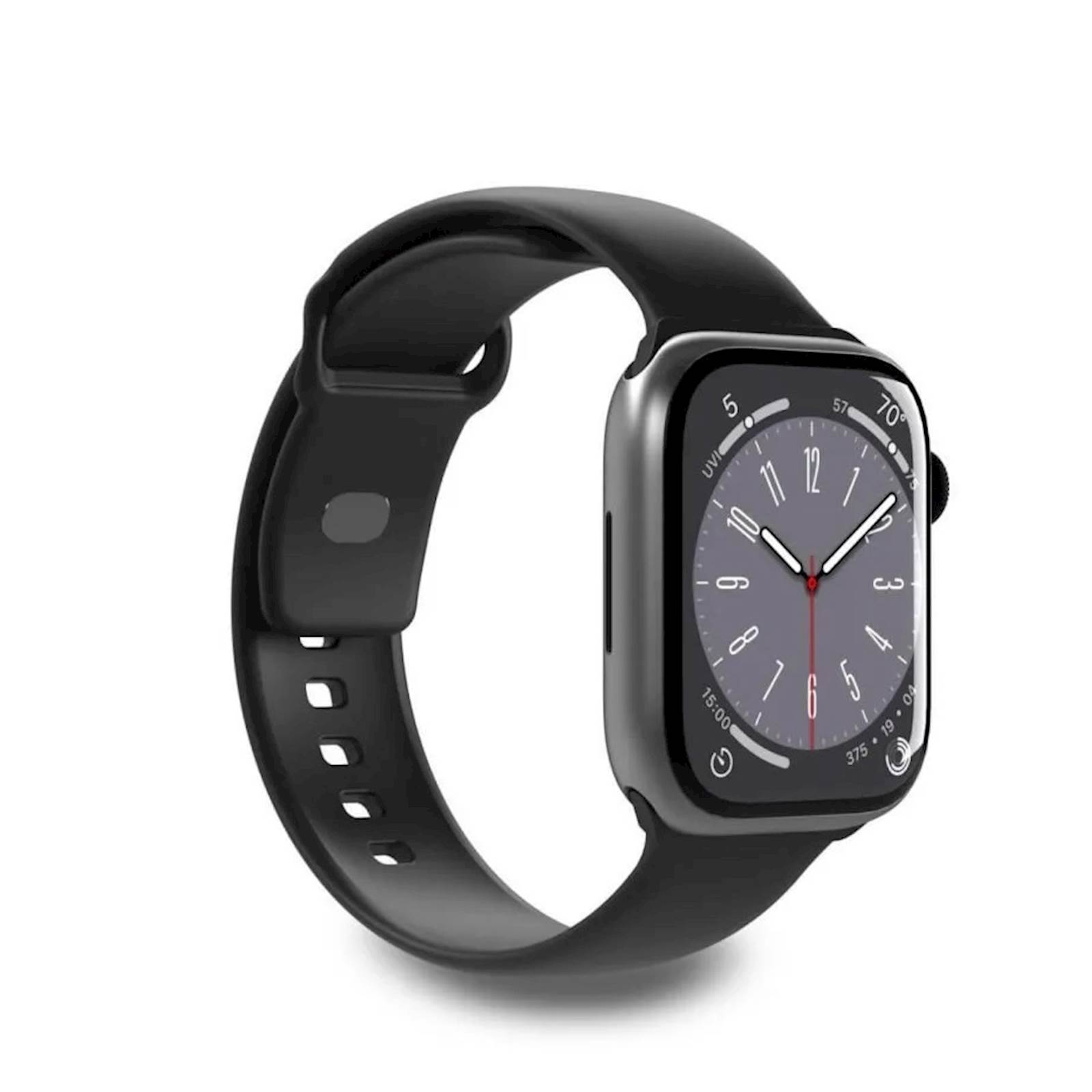 Pašček Puro Icon Apple Watch 38/40/41 Black