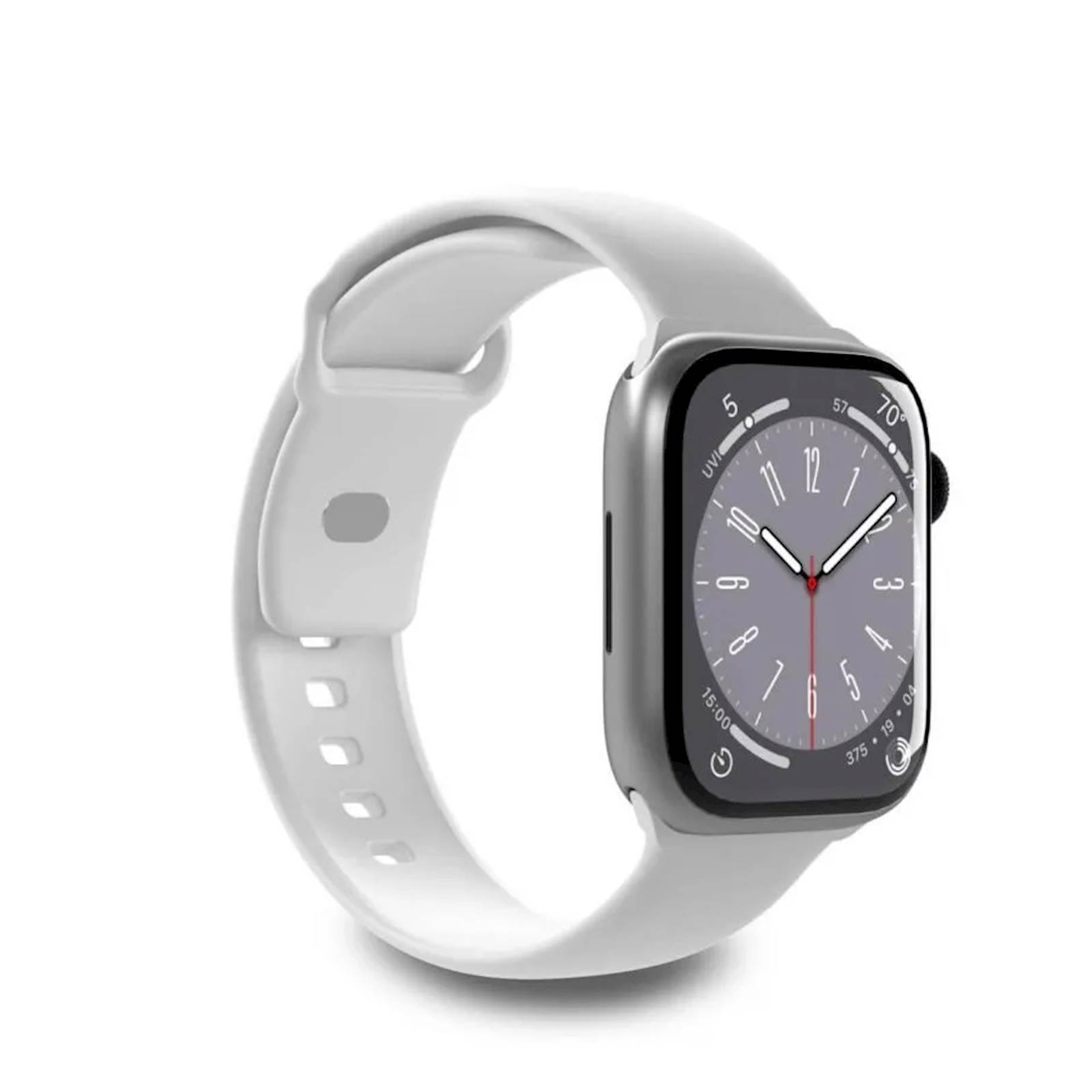 Pašček Puro Icon Apple Watch 38/40/41 White