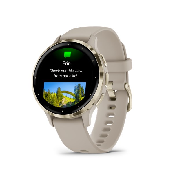 Pametna ura Garmin VENU 3S zlata