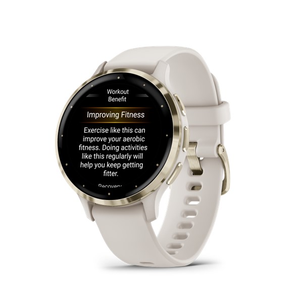 Pametna ura Garmin VENU 3S zlata