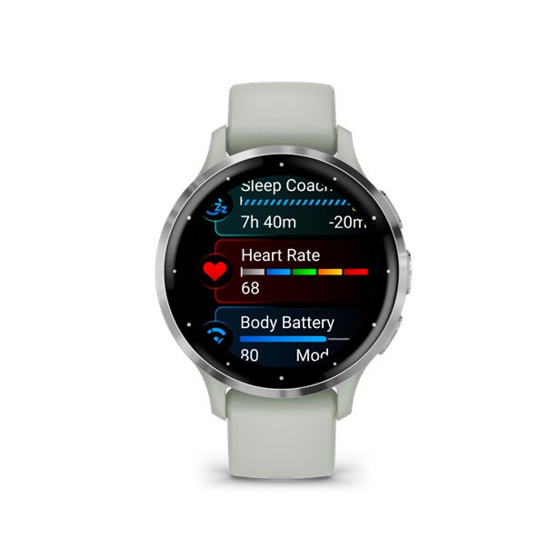 Pametna ura Garmin VENU 3S srebrna