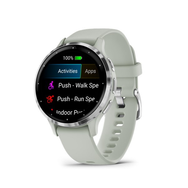 Pametna ura Garmin VENU 3S srebrna