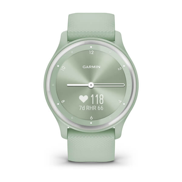 Pametna ura Garmin Vivomove Sport Cool Mint/Silver