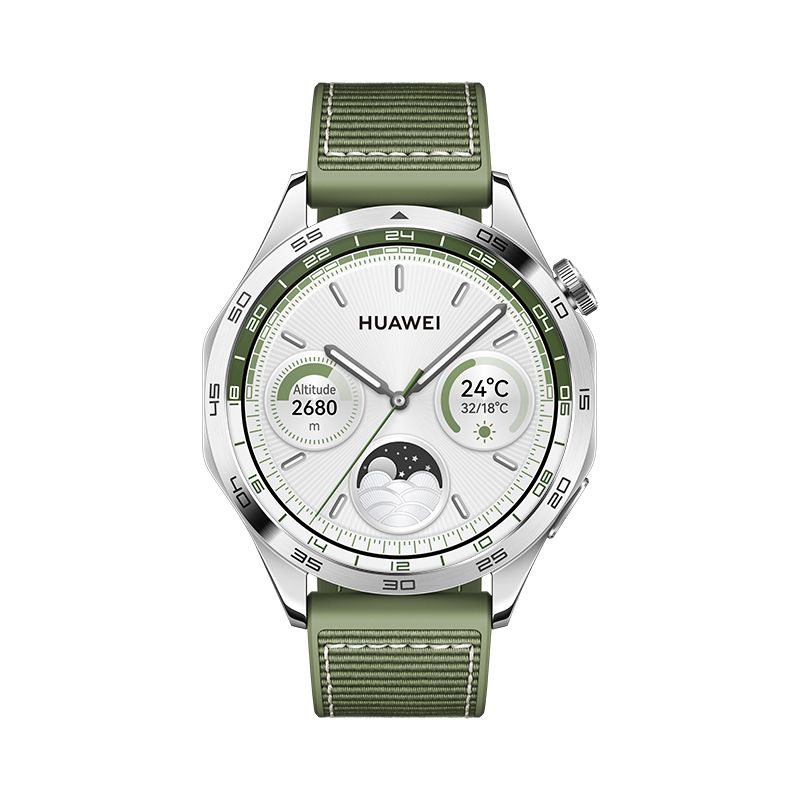 Pametna ura Huawei Watch GT 4 46 mm Srebrna Zelena