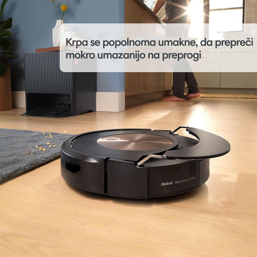 Robotski sesalnik iRobot Roomba Combo J9+ (C9758)