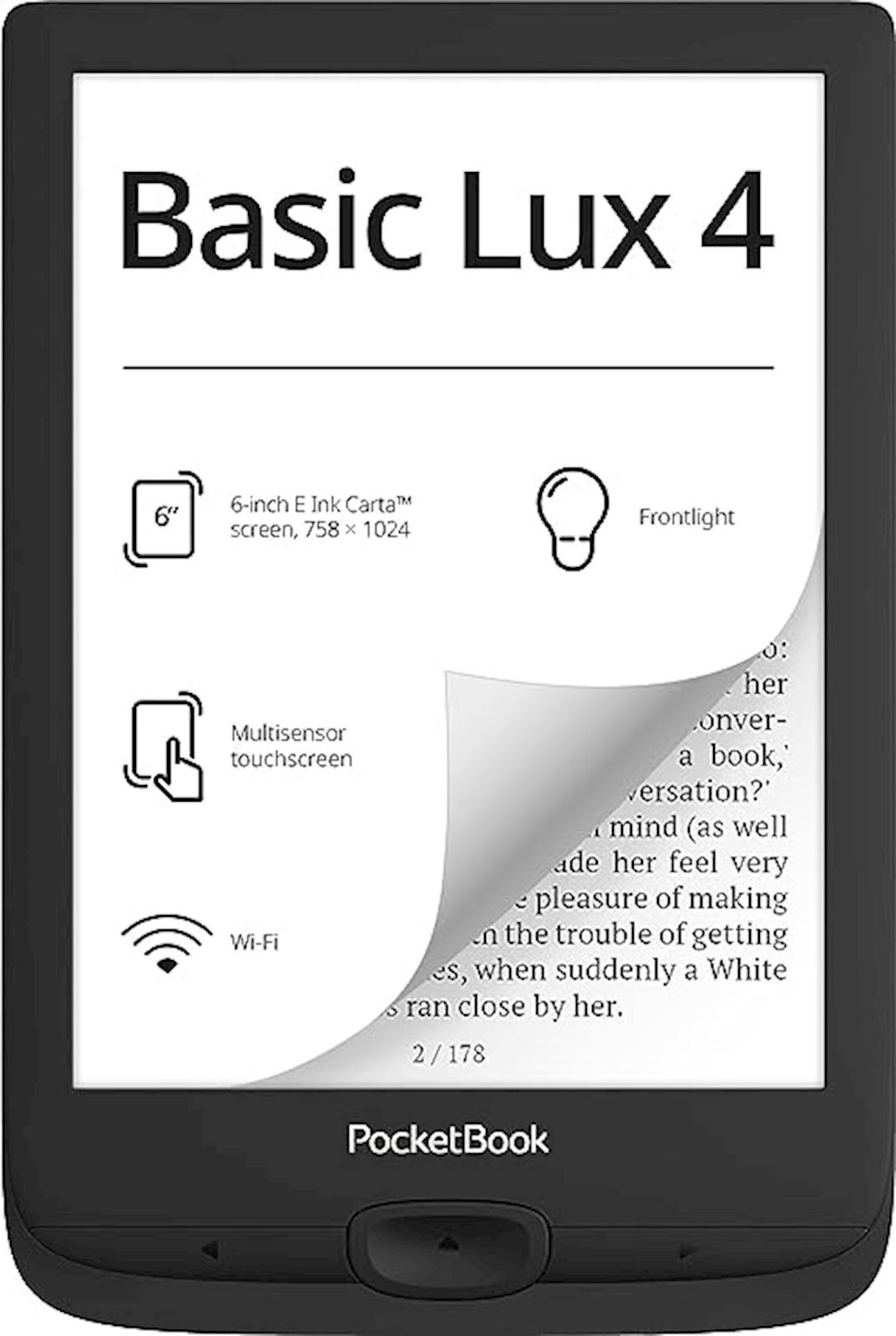 PocketBook elektronski bralnik Basic Lux 4