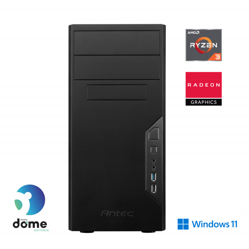 Računalnik ANNI Home Optimal (H4-7417-W) R3-4300G / Radeon / 8 GB / 500 GB / W11H