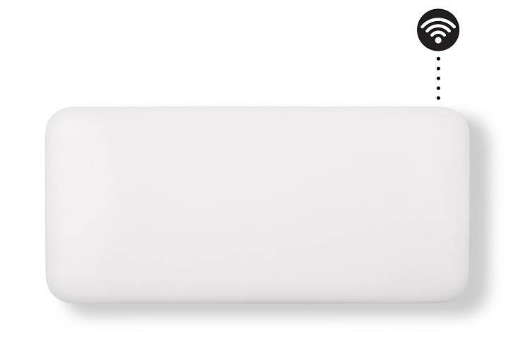 Panelni konvekcijski radiator Mill Wi-Fi 1500W bel