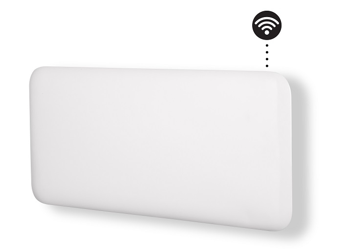 Panelni konvekcijski radiator Mill Wi-Fi 1500W bel