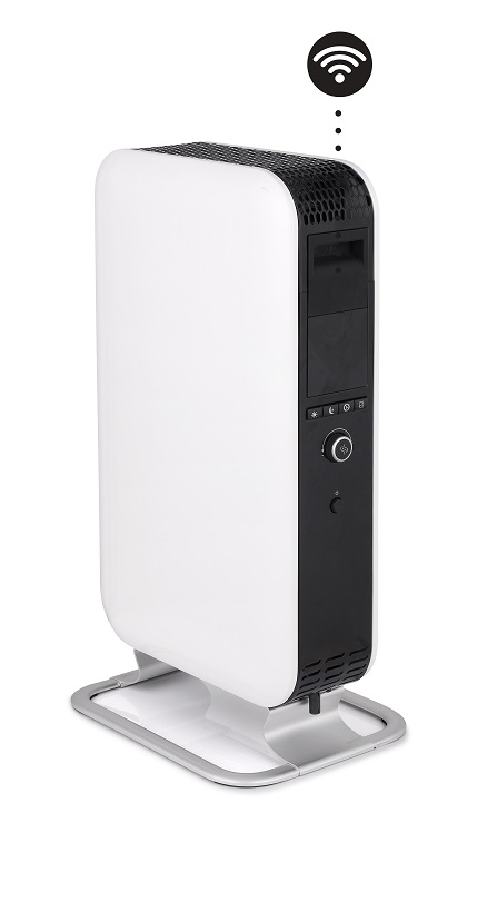 Oljni radiator Mill Wi-Fi 1500W bel jeklo