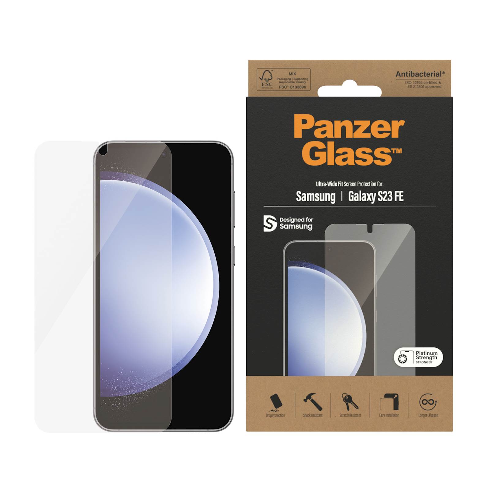 Zaščitno steklo Panzerglass Galaxy S23 FE UWF AB