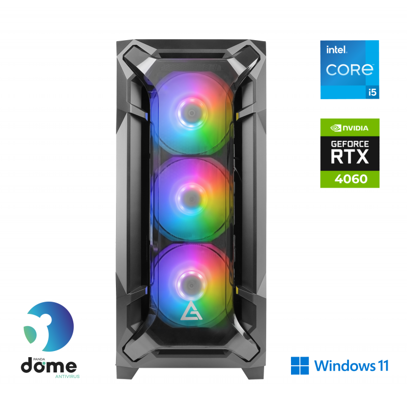 Računalnik ANNI Gamer Advanced i5-12400F/RTX 4060/16GB/1TB/W11H
