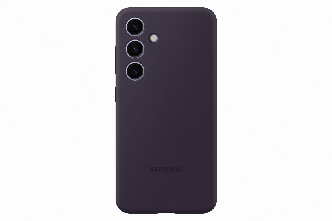 Ovitek Samsung Galaxy S24 Silicone Case Dark Violet