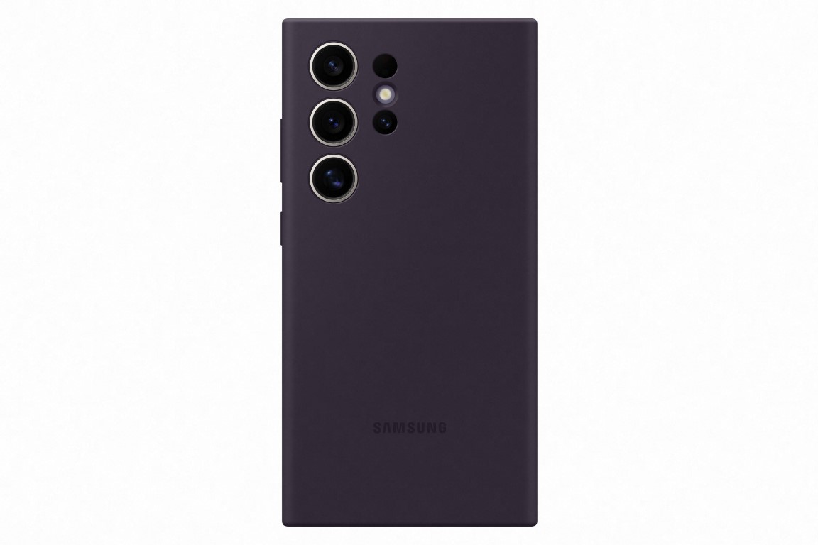 Ovitek Samsung Galaxy S24 Ultra Silicone Case D. Violet
