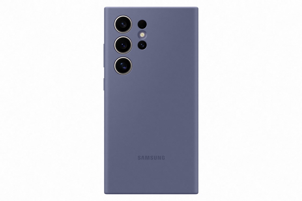 Ovitek Samsung Galaxy S24 Ultra Silicone Case Violet