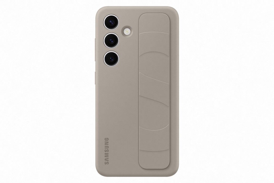 Ovitek Samsung Galaxy S24 Standing Grip Case Taupe