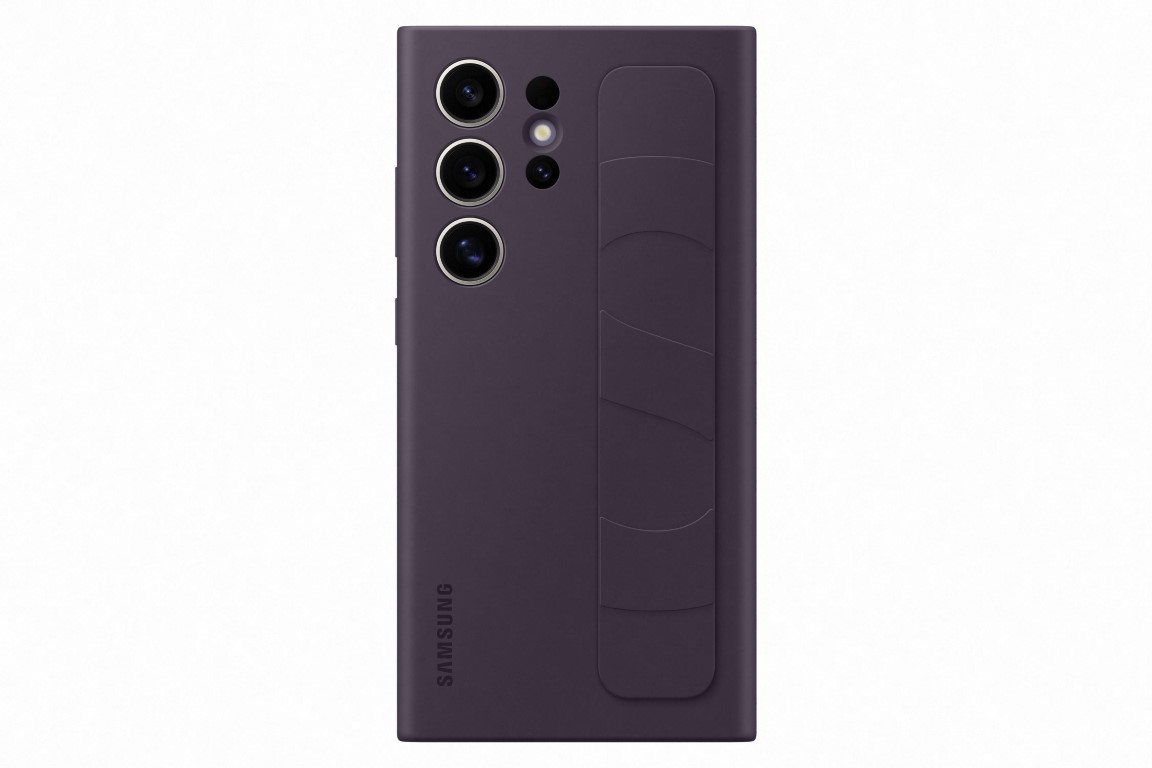 Ovitek Galaxy S24 Ultra Standing Grip Case Dark Violet