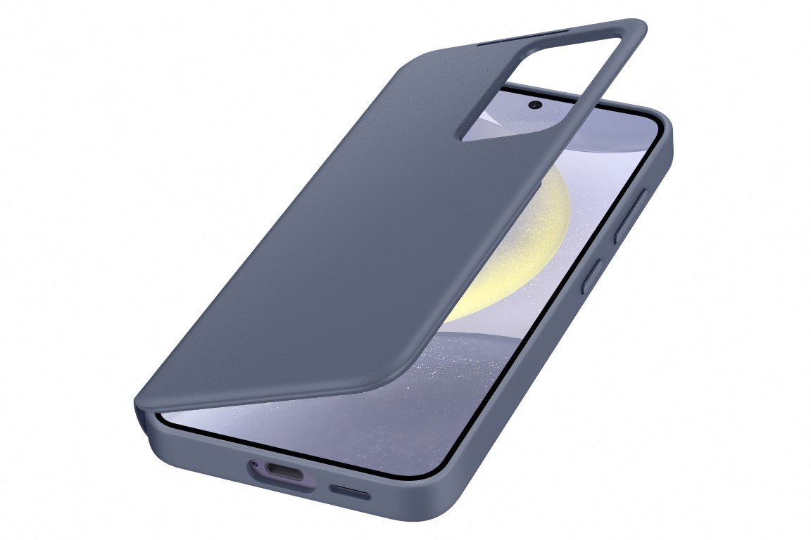 Ovitek Samsung Galaxy S24 Smart View Wallet Case Violet