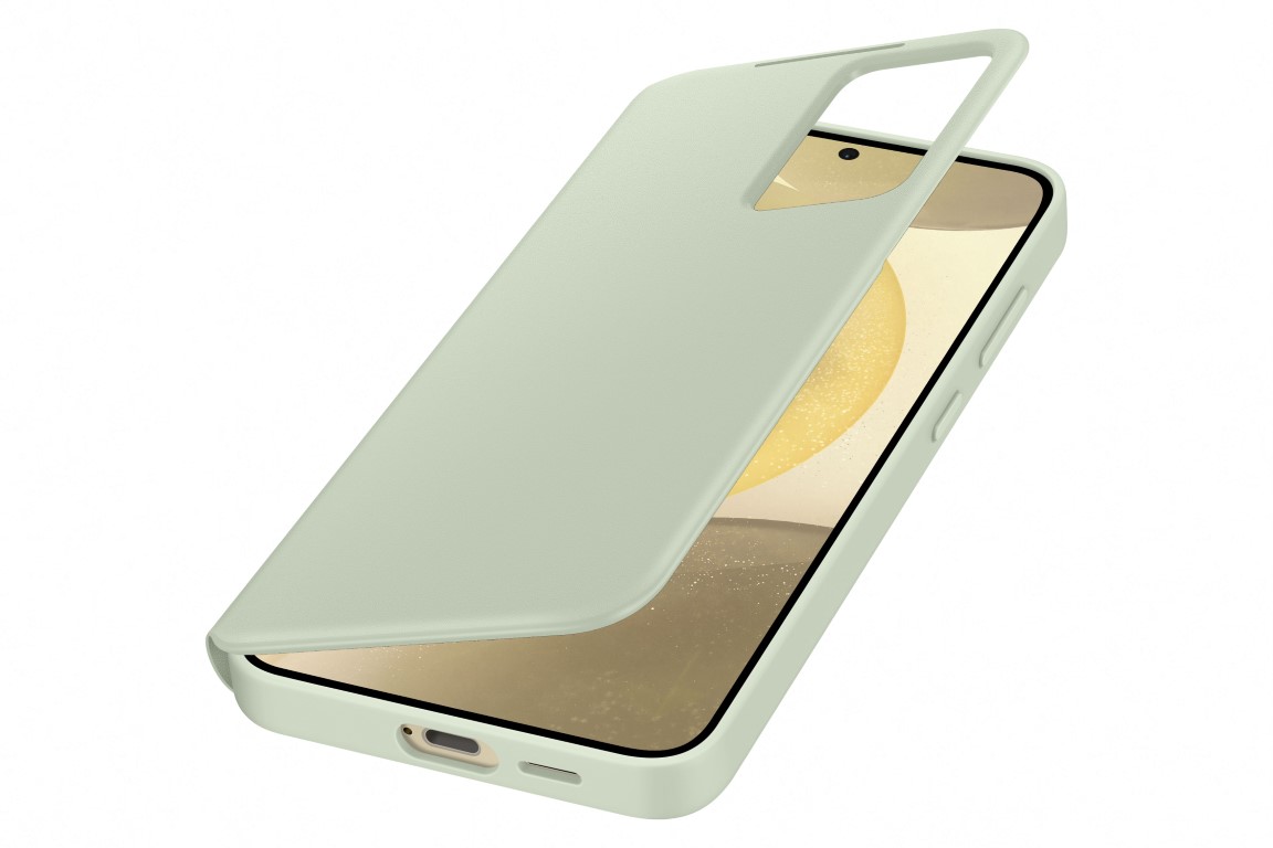 Ovitek Samsung Galaxy S24+ Smart View Wallet Case L.green