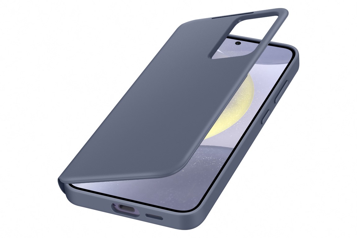 Ovitek Samsung Galaxy S24+ Smart View Wallet Case Violet