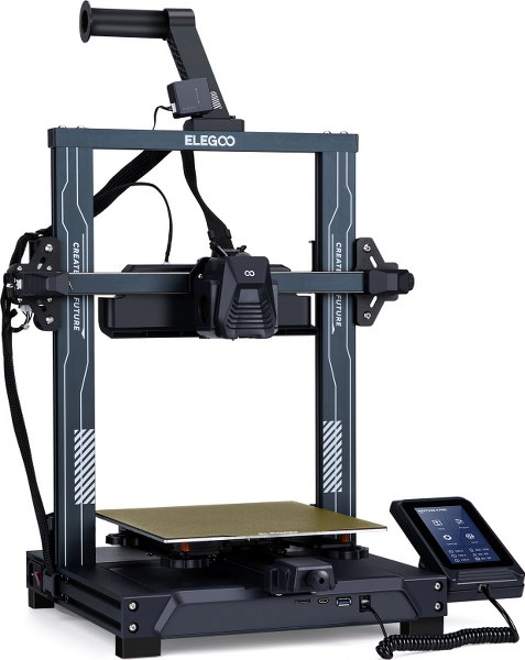 3D FDM tiskalnik Elegoo Neptune 4 PRO 500mm/s, 225*225*265mm, 11x11 leveling