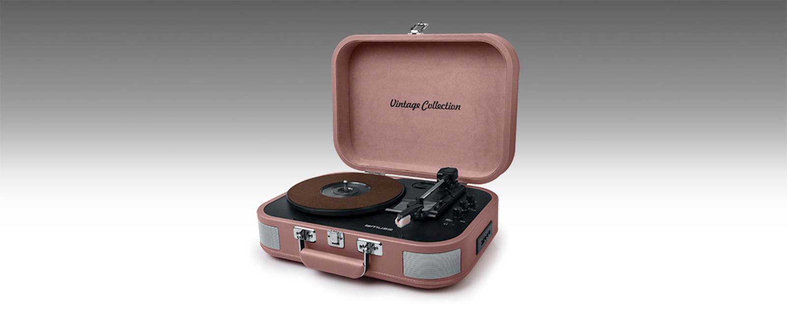 Muse gramofon MT-201 BTP črna