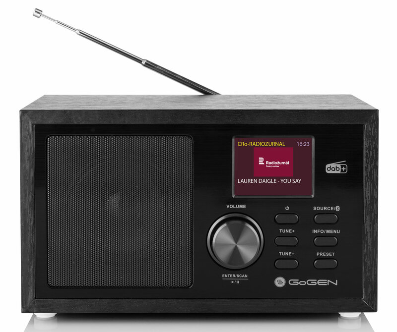 Radio Gogen Dab+ DAB 620 BT črn