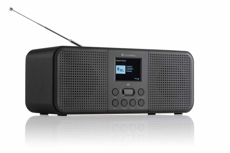 Radio Gogen Dab+ DAB 800 BT črn