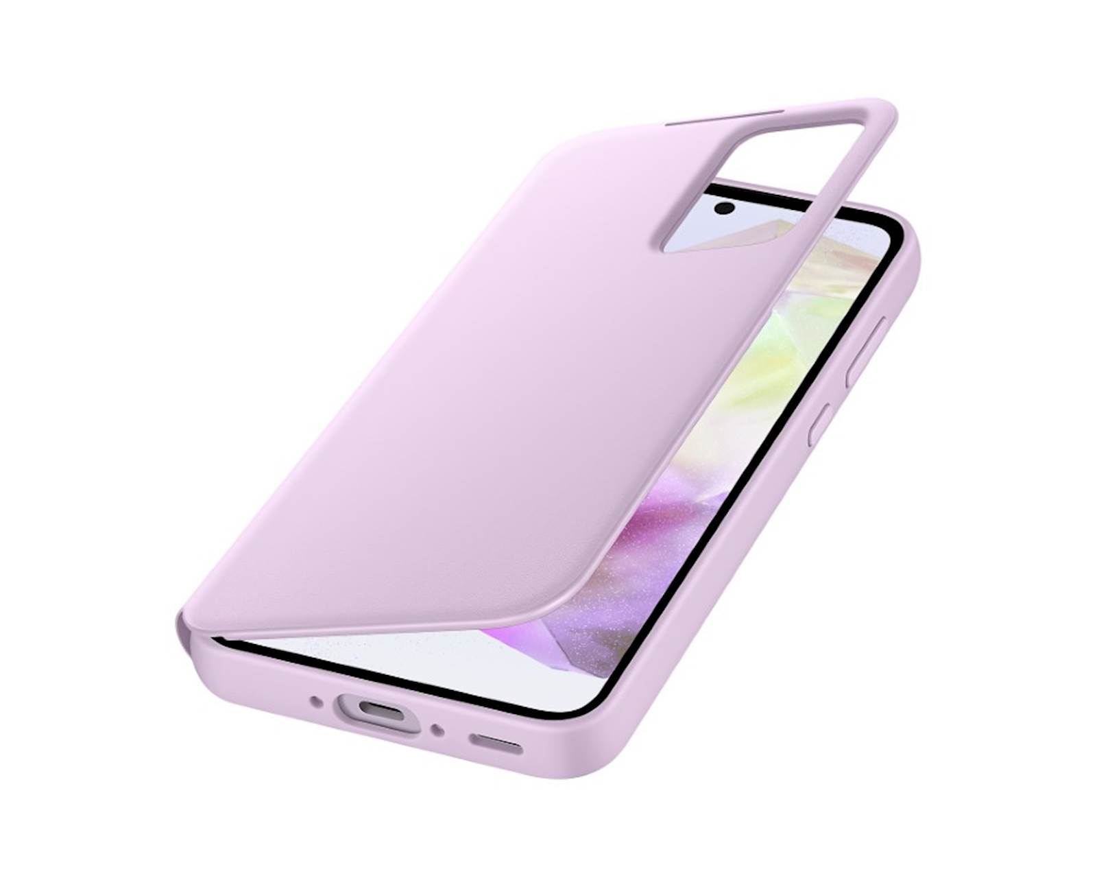 Preklopna torbica Samsung Galaxy A35 sivka