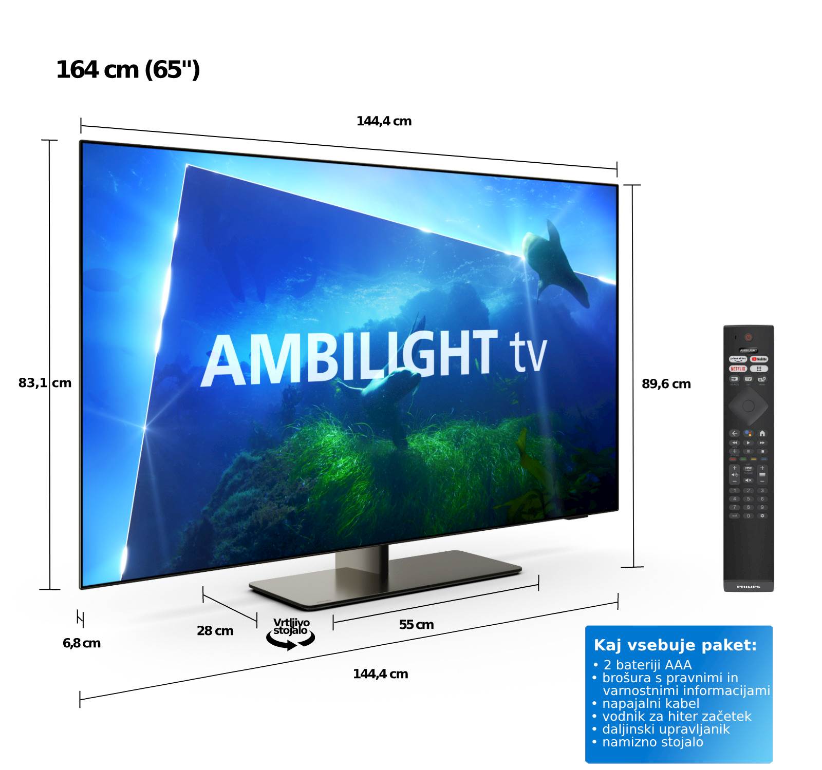 OLED TV Philips 65OLED818