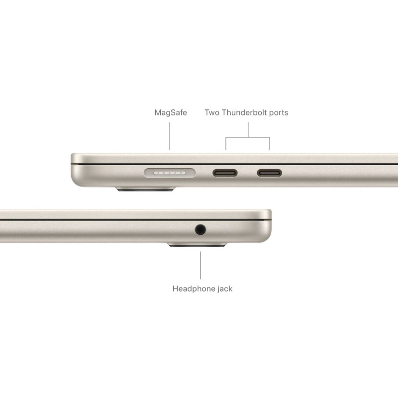 Prenosni računalnik Apple MacBook Air 15.3 256Gb-Slo mryr3cr/Starlight/M3/10C Gpu/8Gb/
