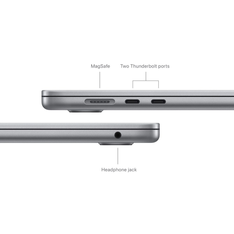 Prenosni računalnik Apple MacBook Air 15.3 512Gb-Slo mxd13cr/Space Grey/M3/10C Gpu/16Gb/