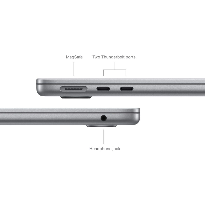Prenosni računalnik Apple MacBook Air 13.6 512Gb-Slo mrxp3cr/Space Grey/M3/10C Gpu/8Gb/