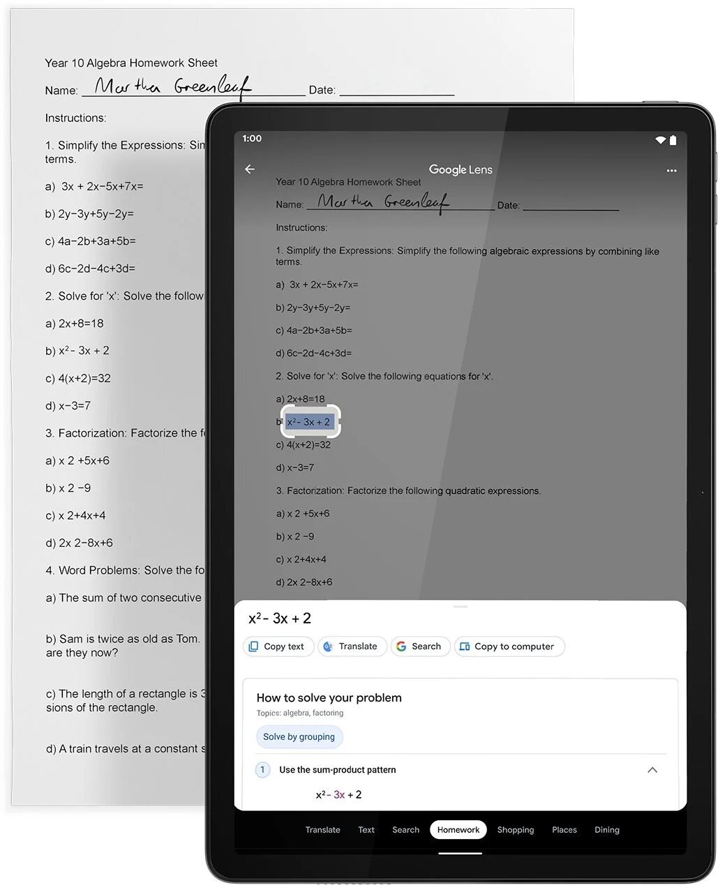 Tablični računalnik LENOVO Tab M11 MediaTek Helio G88  - s pisalom in ovitkom