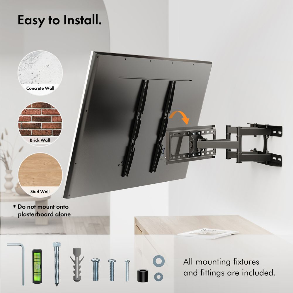 Stenski TV nosilec VonHaus Premium 24-56''