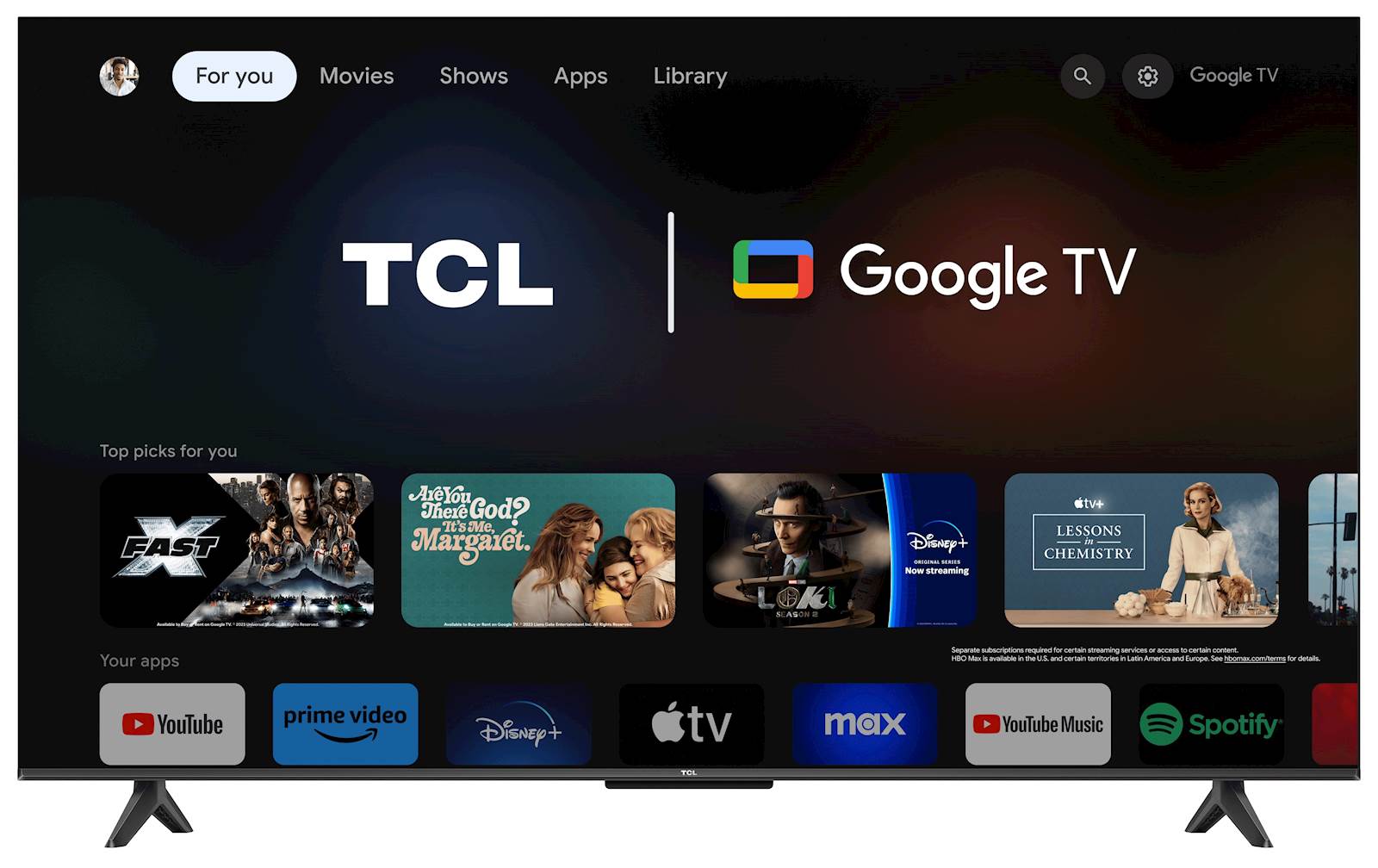 LED TV TCL 55P69B