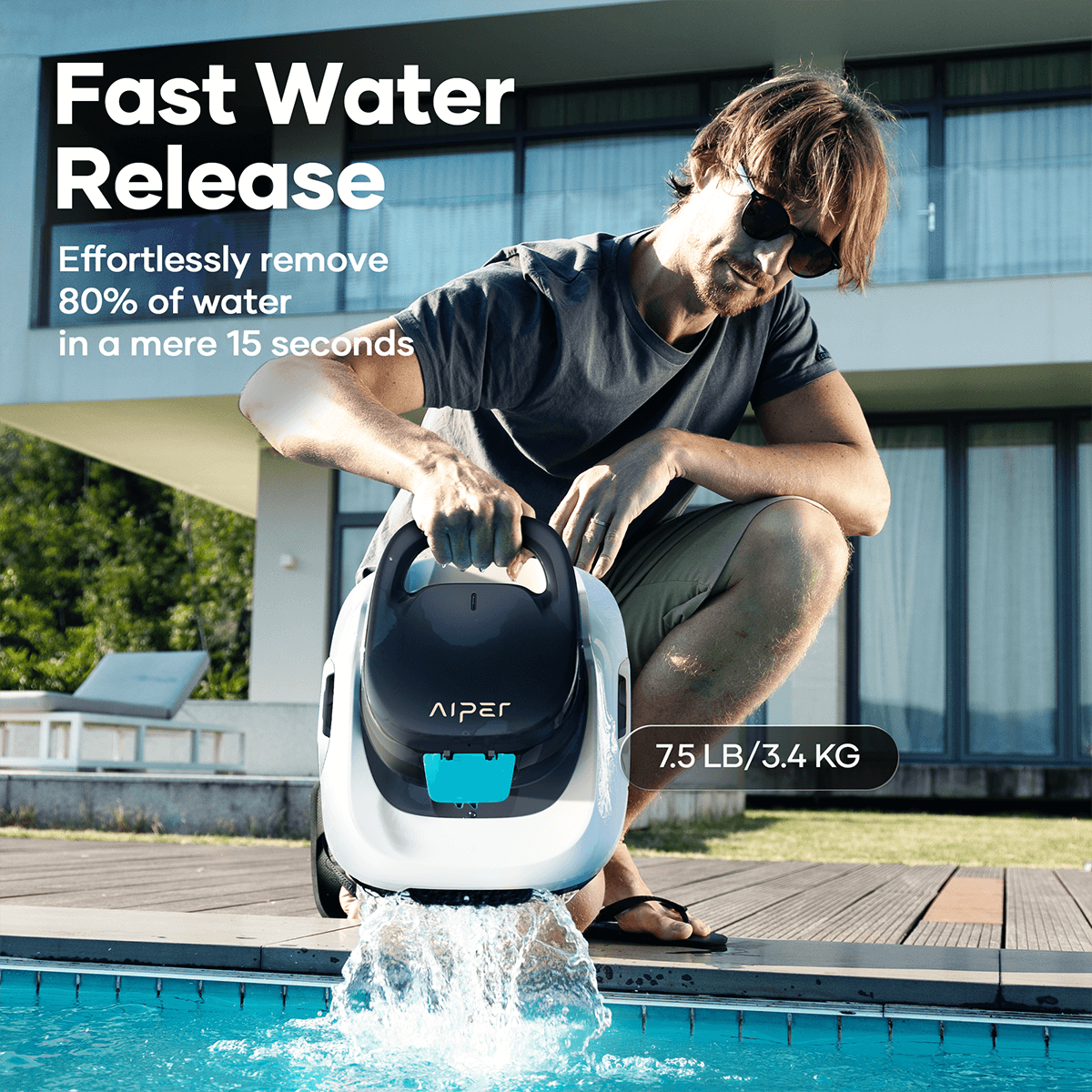 Robotski sesalnik za bazen AIPER Scuba 800