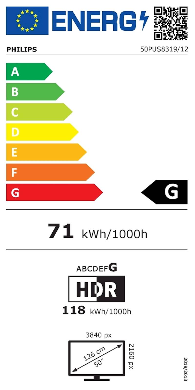LED TV Philips 50PUS8319
