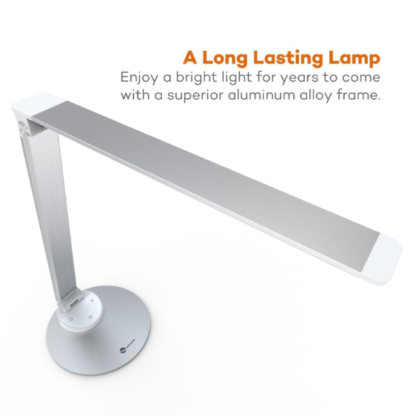 Namizna svetilka TaoTronics Minimalist LED srebrna Tt-Dl19