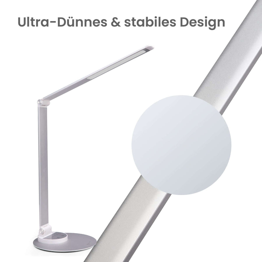 Ultra tanka led namizna svetilka TaoTronics Tt-Dl22_1 srebrna