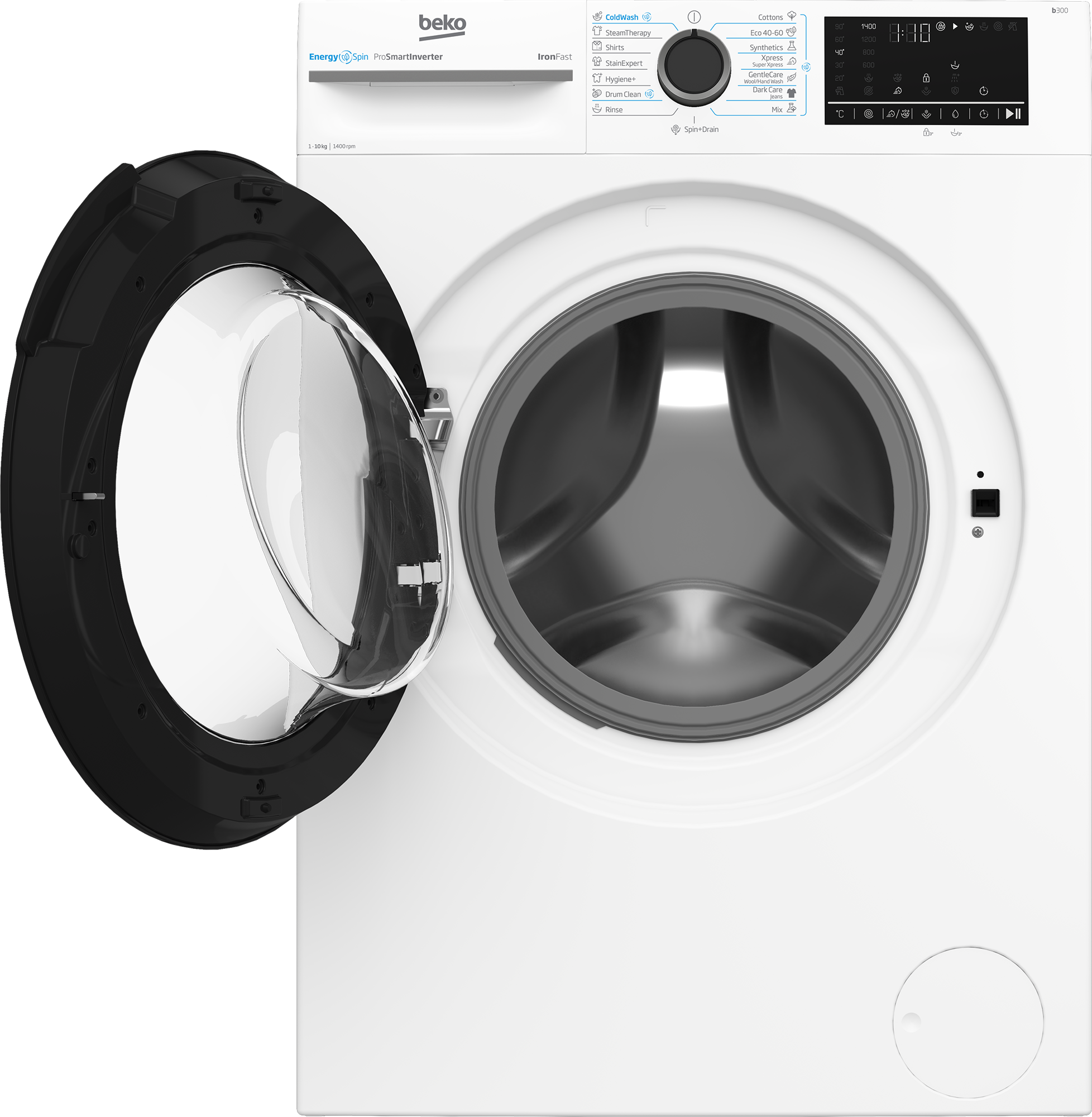 Pralni stroj BEKO BM3WFU410415WB